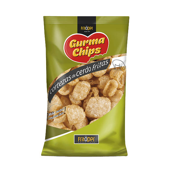 Cortezas de cerdo fritas 90 gr
