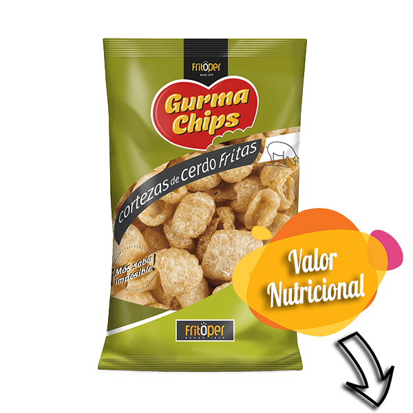 Cortezas de cerdo fritas 90 gr