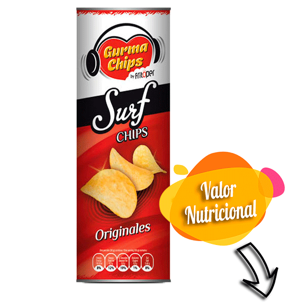 Surf Chips Originales 160 gr